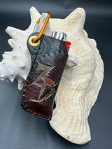 Stamped Leather Lighter Case -Zeds Dead