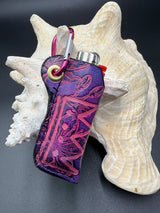 Stamped Leather Lighter Case - Charles the First