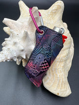 Stamped Leather Lighter Case - Pretty Lights