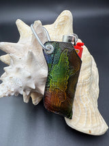 Stamped Leather Lighter Case - King Gizzard