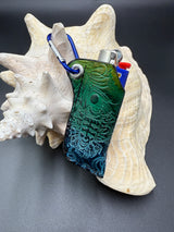 Stamped Leather Lighter Case - Shpongle