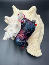 Stamped Leather Lighter Case -Zeds Dead