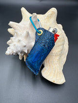 Stamped Leather Lighter Case - Funktion One