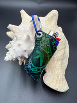 Stamped Leather Lighter Case - Aphex Twin