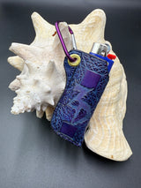 Stamped Leather Lighter Case -Zeds Dead