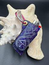 Stamped Leather Lighter Case - Of The Trees