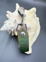 Stamped Leather Accessory Clip - Shpongle