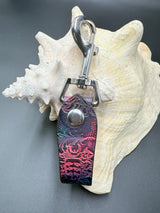 Stamped Leather Accessory Clip - Shpongle