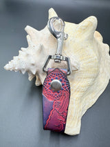 Stamped Leather Accessory Clip - King Gizzard