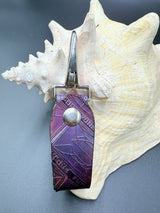 Stamped Leather Accessory Clip - Funktion Ones