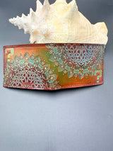 Stamped Leather Bifold Wallet - Tipper