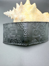 Stamped Leather Bifold Wallet - Tipper