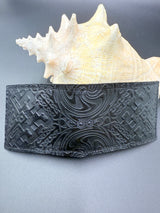 Stamped Leather Bifold Wallet - Tipper