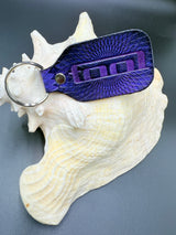 Stamped Leather Keychain - Tool