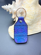 Stamped Leather Keychain - Funktion One