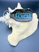Stamped Leather Keychain - Tool