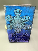 Stamped Leather Journal - Edm/Bass Music