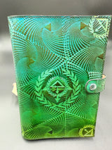 Stamped Leather Journal - Edm/Bass Music