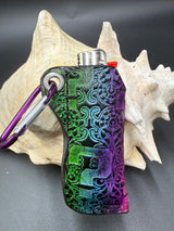 Stamped Leather Lighter Case -Tas Visuals