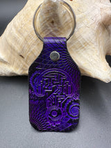 Stamped Leather Keychain - Tipper 3.0 Austin R