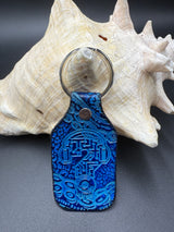 Stamped Leather Keychain - Tipper 3.0 Austin R