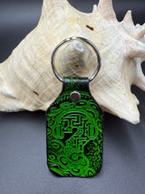 Stamped Leather Keychain - Tipper 3.0 Austin R