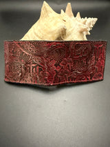 Stamped Leather Bifold Wallet - KLL SMTH