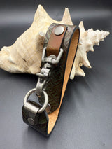 Stamped Leather Deluxe Mug Strap- Celtic