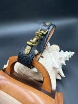 Stamped Leather Deluxe Mug Strap- Celtic