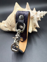 Stamped Leather Deluxe Mug Strap- Celtic