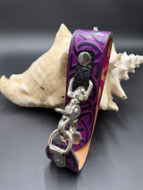 Stamped Leather Deluxe Mug Strap- Celtic