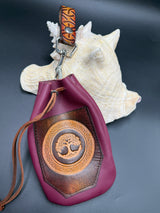 Stamp Leather Mug Strap Pouch - Celtic Tree of Life