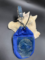 Stamp Leather Mug Strap Pouch - Celtic Tree of Life