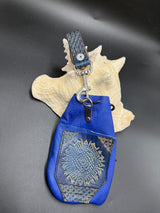 Stamp Leather Mug Strap Pouch - Nordic