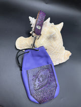 Stamp Leather Mug Strap Pouch - Celtic