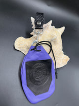 Stamp Leather Mug Strap Pouch - Dragon Eye