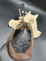 Stamp Leather Mug Strap Pouch - Celtic