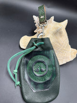 Stamp Leather Mug Strap Pouch - Celtic Tree of Life