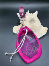 Stamp Leather Mug Strap Pouch - Celtic