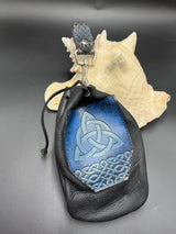 Stamp Leather Mug Strap Pouch - Celtic