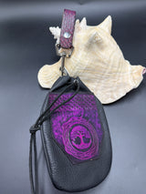 Stamp Leather Mug Strap Pouch - Celtic