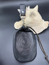 Stamp Leather Mug Strap Pouch - Celtic