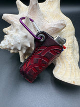 Stamped Leather Lighter Case - Celtic Knots