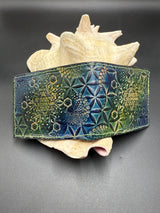 Stamped Leather Bifold Wallet - LSDream