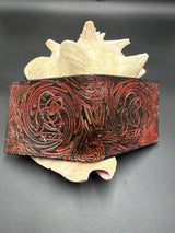 Stamped Leather Bifold Wallet - Rezz