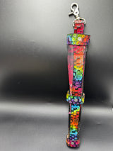 Stamped Leather Fan Holster - Assorted Designs