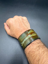 Stamped Leather Bracelet - 1 1/2  Inch Weapons