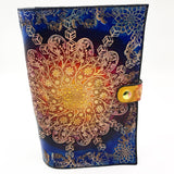 Stamped Leather Journal - Paisley