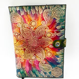 Stamped Leather Journal - Paisley