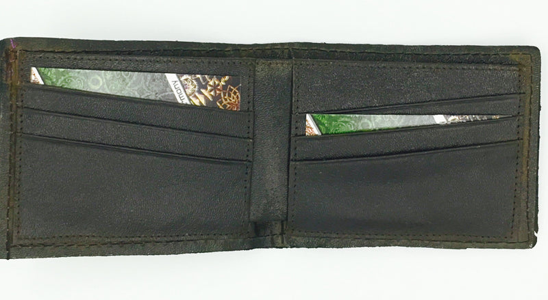 Stamped Leather Bifold Wallet - Goyard